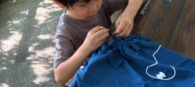 着なくなったTシャツをリメイクしてオリジナルバッグを作ろう! 着なくなったTシャツをリメイクしてオリジナルバッグを作ろう!